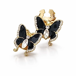 Kelebek Düğme Broş