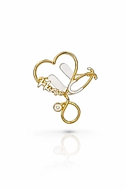 Kalp & Stetoskop Hemşire Broşu