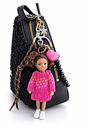 Kalpli Çanta Charm Bebek