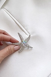 Ocean Glow Yıldız Broş