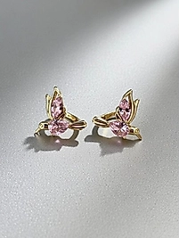 Pembe Fısıltı Küpe