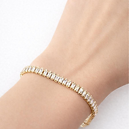 Gold Xuping Baget Taşlı Bileklik